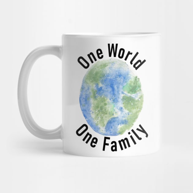 One World One Family by Lunar Scrolls Design